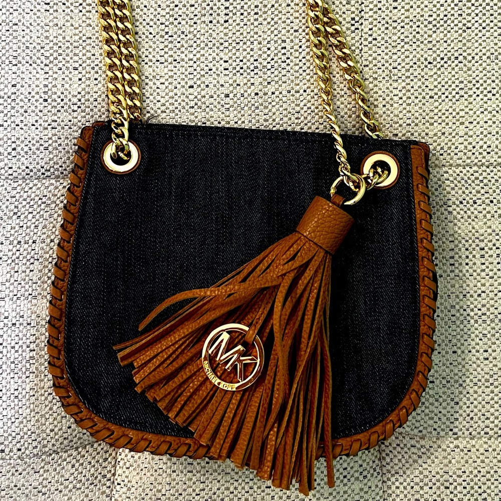 Lovely Michael Kors Denim Purse
